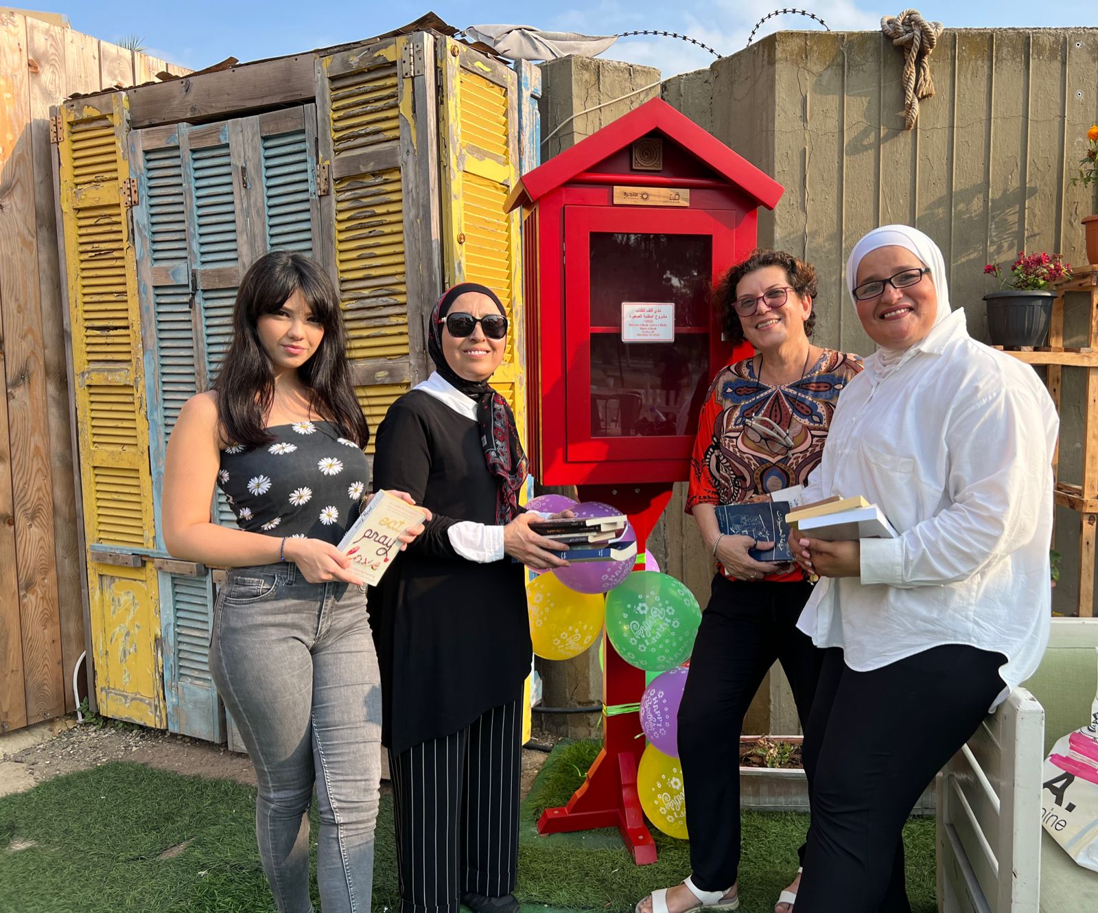 نادي “قاف” للكتاب يطلق مشروع المكتبات الصغيرة في طرابلس